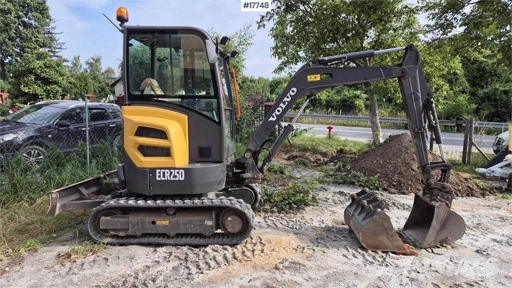 Volvo ECR25D Mini ekskavatori < 7 t
