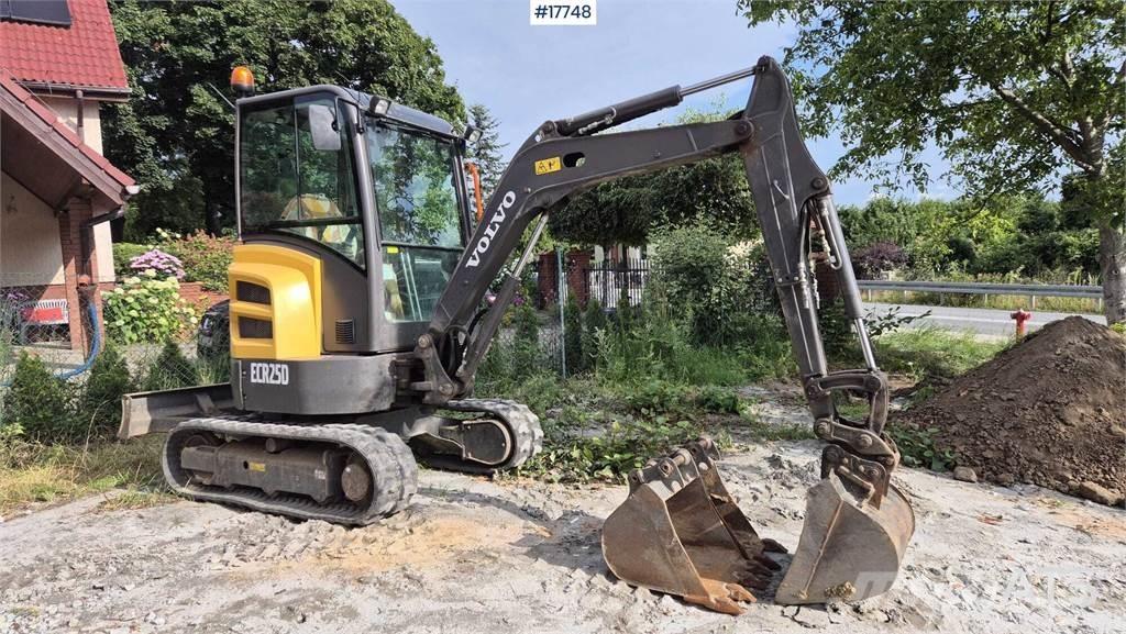 Volvo ECR25D Mini ekskavatori < 7 t
