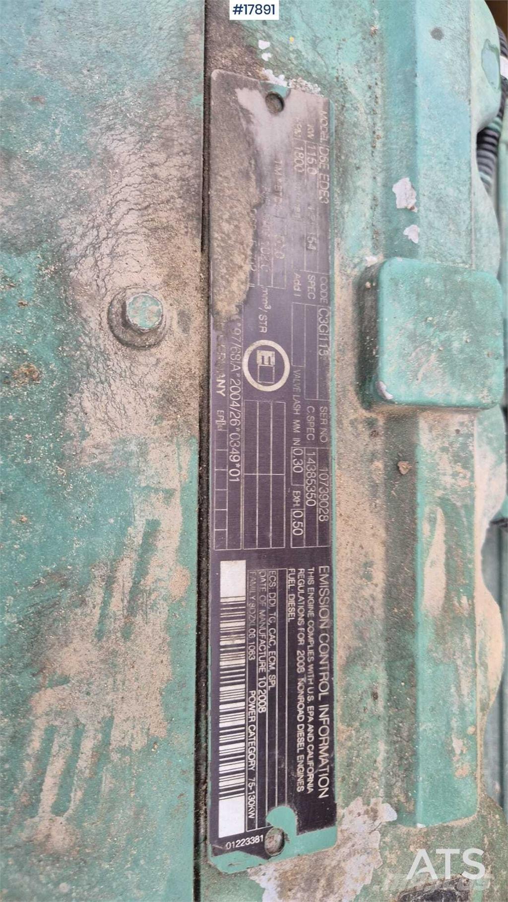 Volvo EW 160C Ekskavatori uz riteņiem