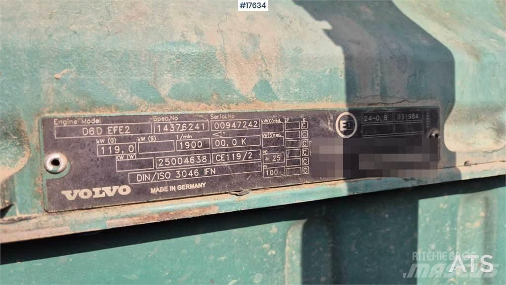 Volvo EW 180 B Ekskavatori uz riteņiem