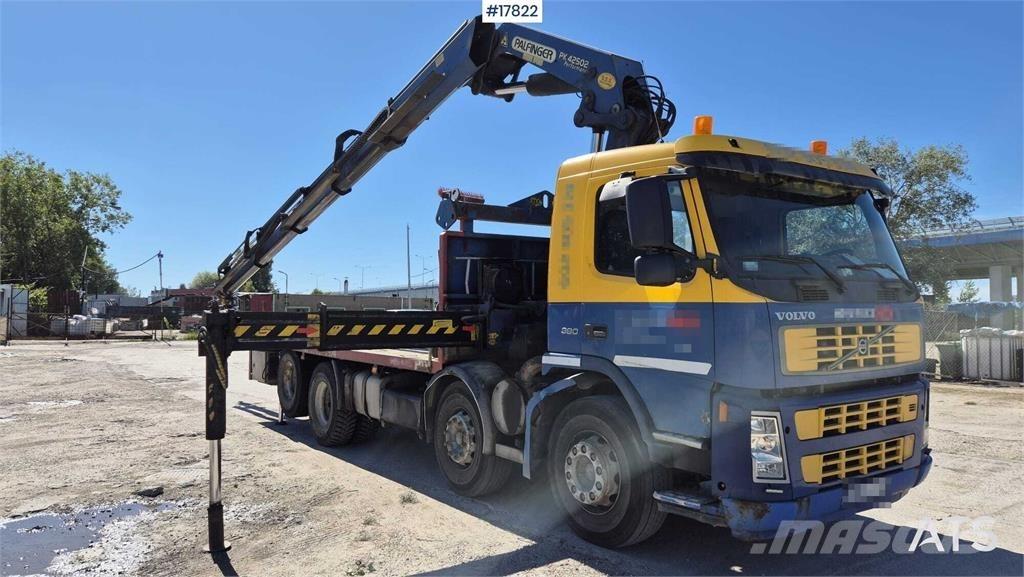 Volvo FM12 Smagās mašīnas ar celtni
