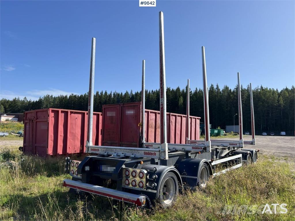 AM TRAILER SF4-S Kokmateriālu vešanas piekabes