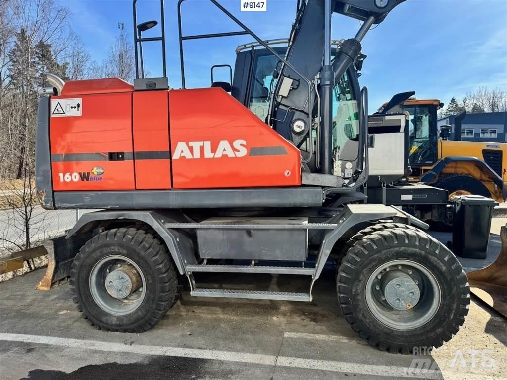 Atlas 160W Ekskavatori uz riteņiem