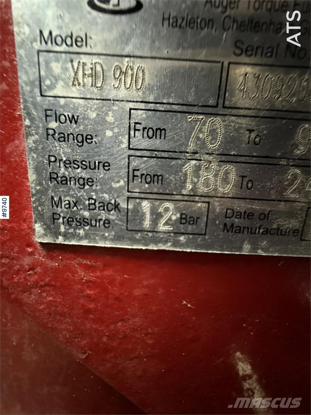 Auger Torque XHD 900 Grāvju arkls
