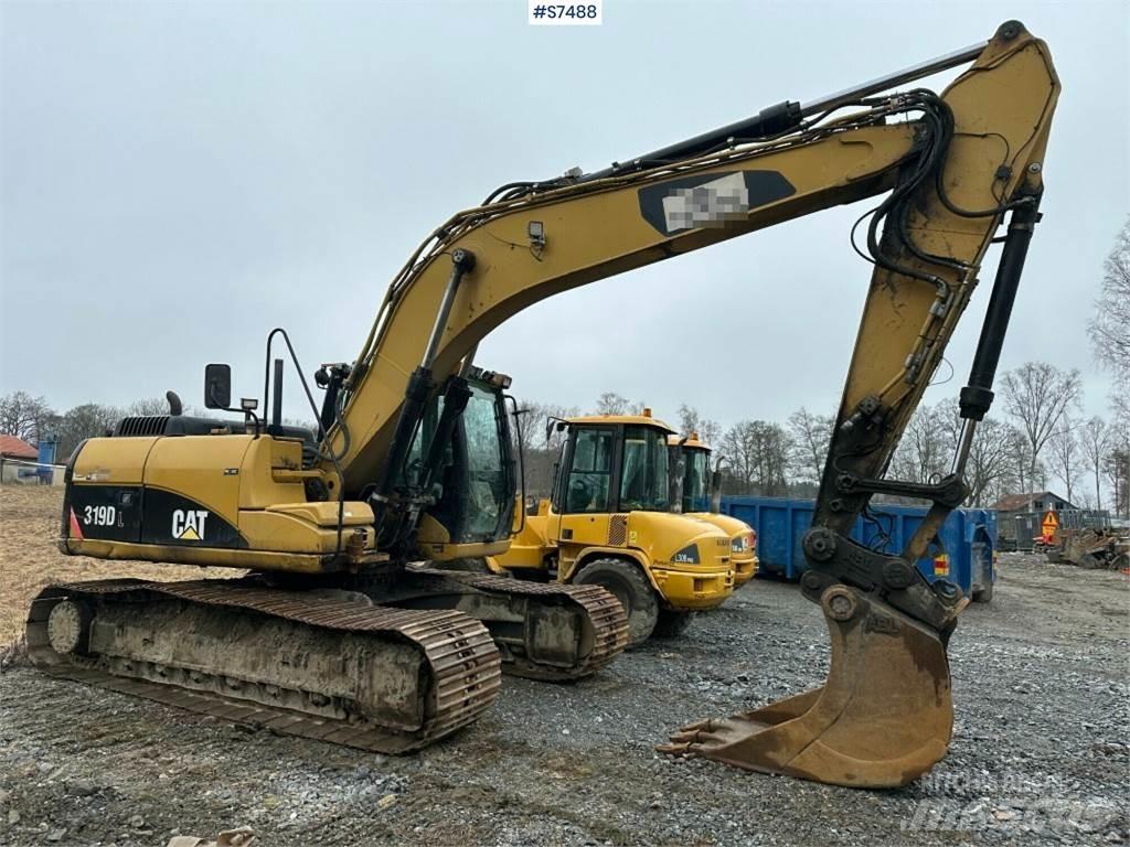 CAT 319D Kāpurķēžu ekskavatori