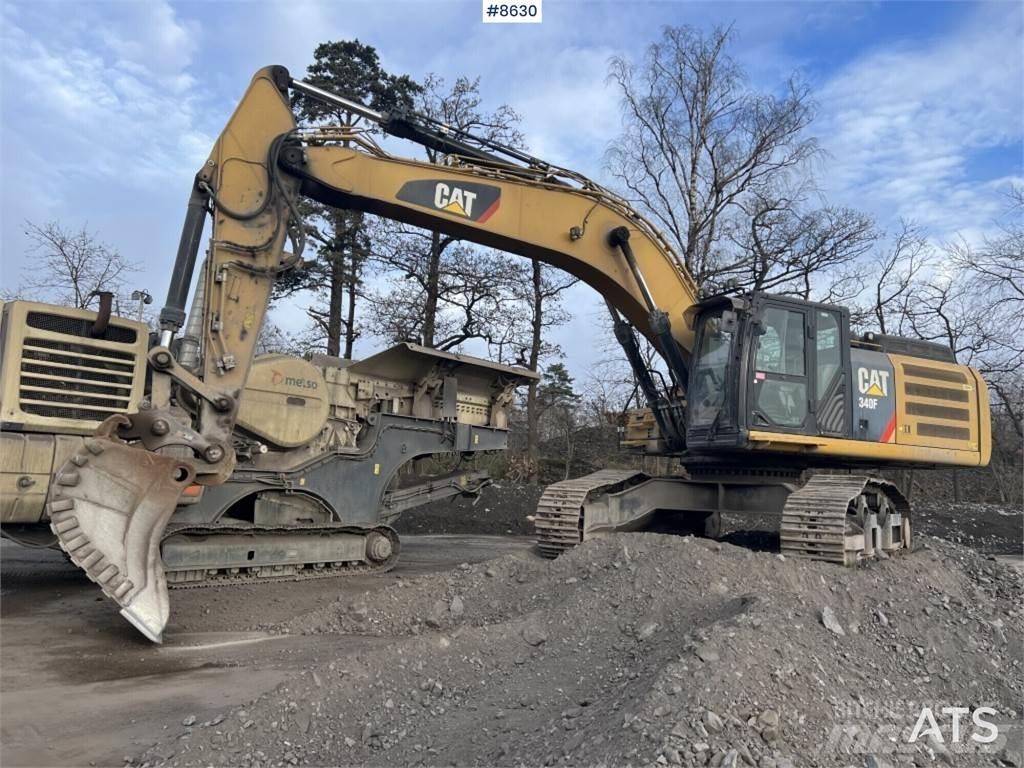 CAT 340F Kāpurķēžu ekskavatori