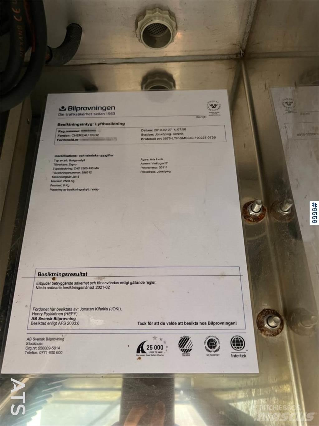 Chereau CSD2 Konteinertreileri
