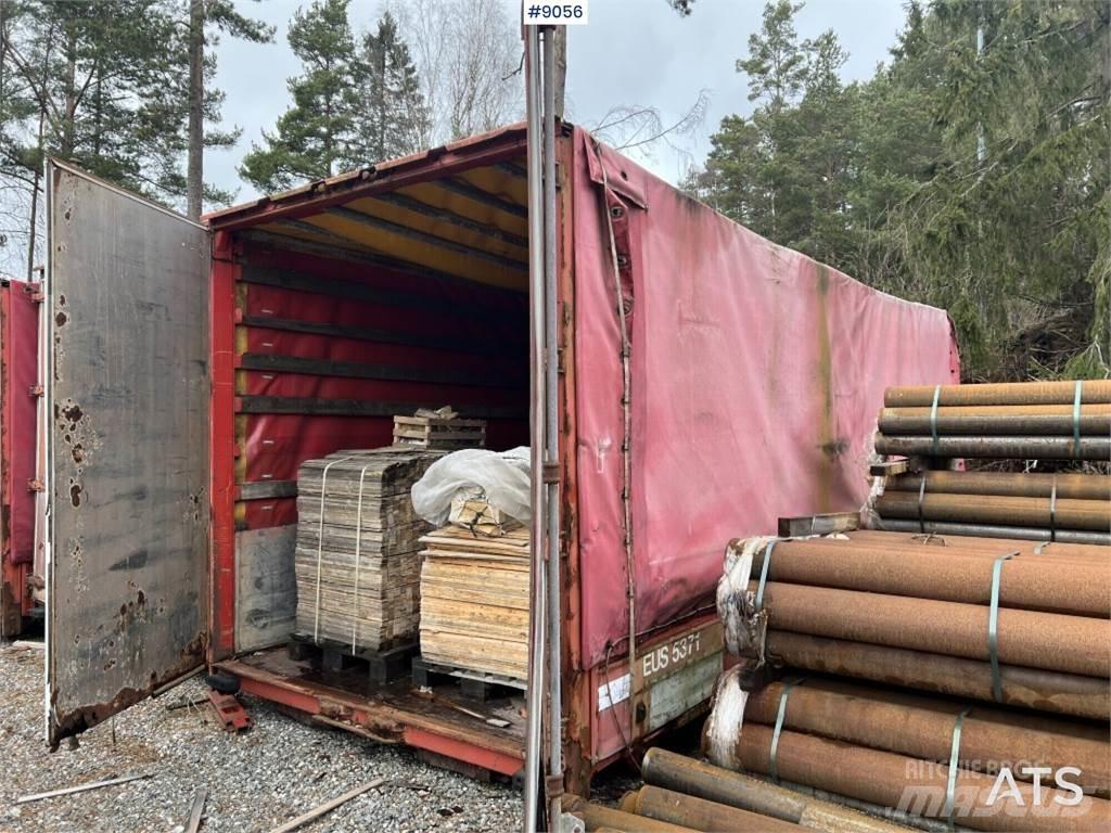  Container Med kapell Celtniecības moduļi