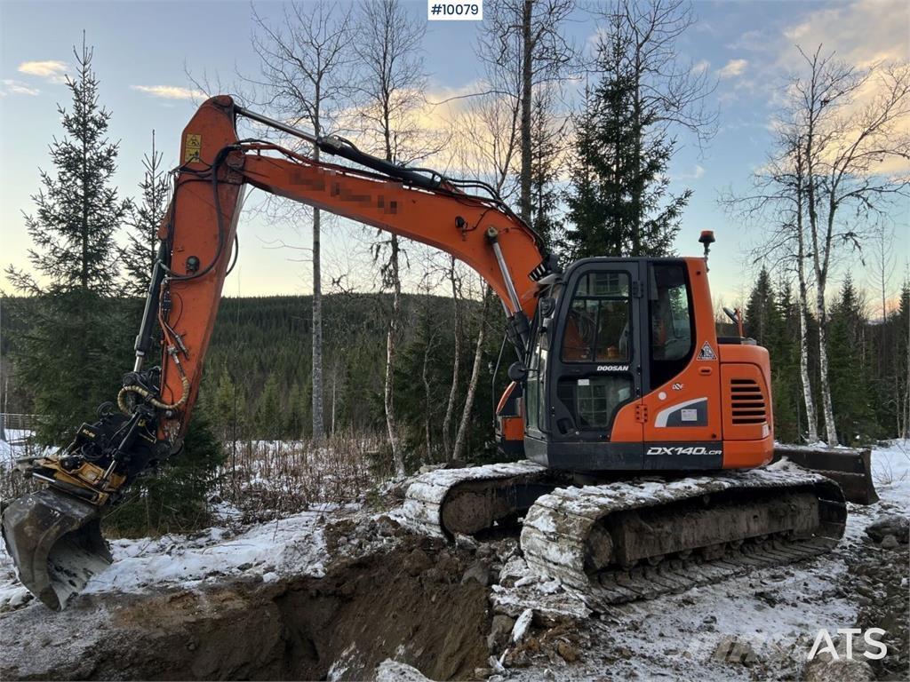Doosan DX140LCR-5 Kāpurķēžu ekskavatori