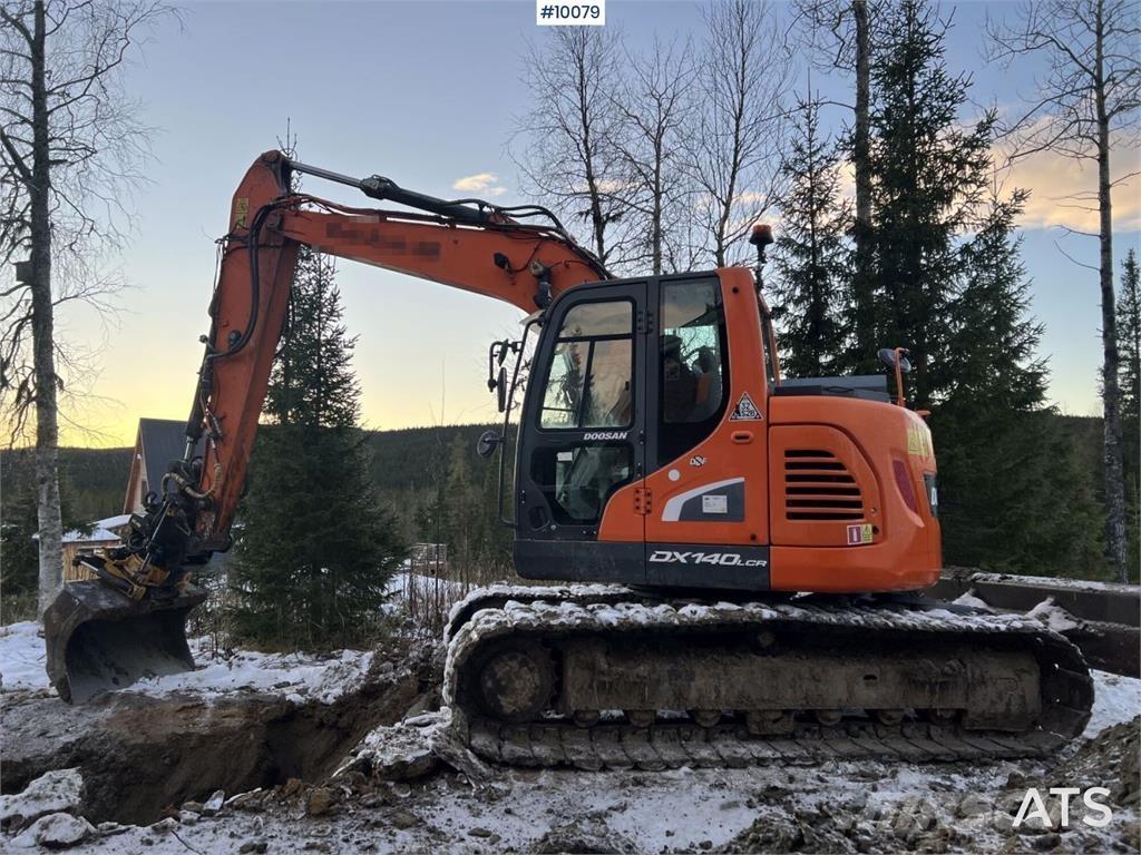 Doosan DX140LCR-5 Kāpurķēžu ekskavatori