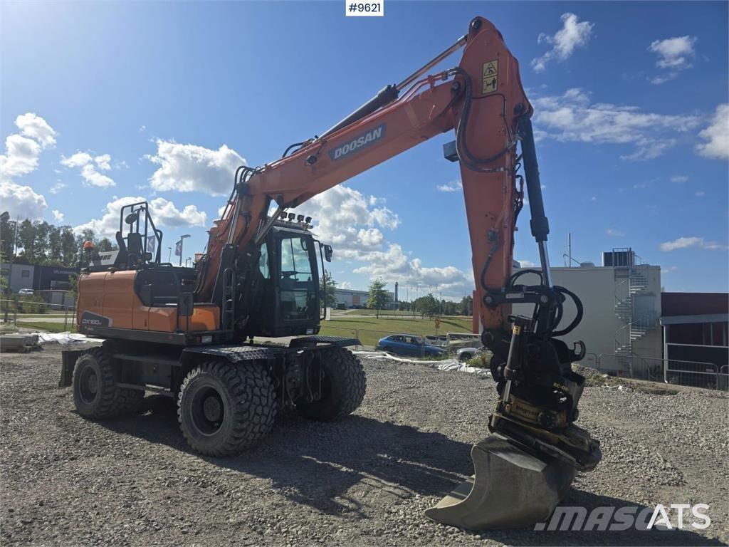 Doosan DX160W-5 Ekskavatori uz riteņiem