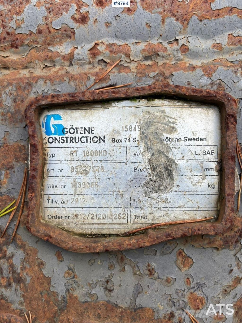 Götene RT 1800HD Kausi