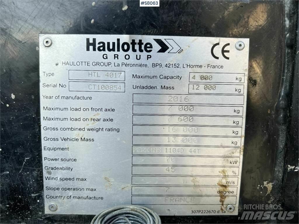 Haulotte HTL4017 Teleskopiskie manipulatori