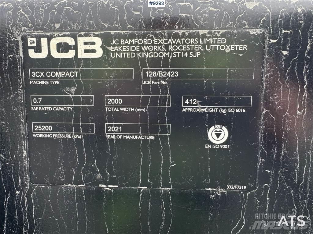 JCB 3CX 10L5WH Ekskavatori-iekrāvēji