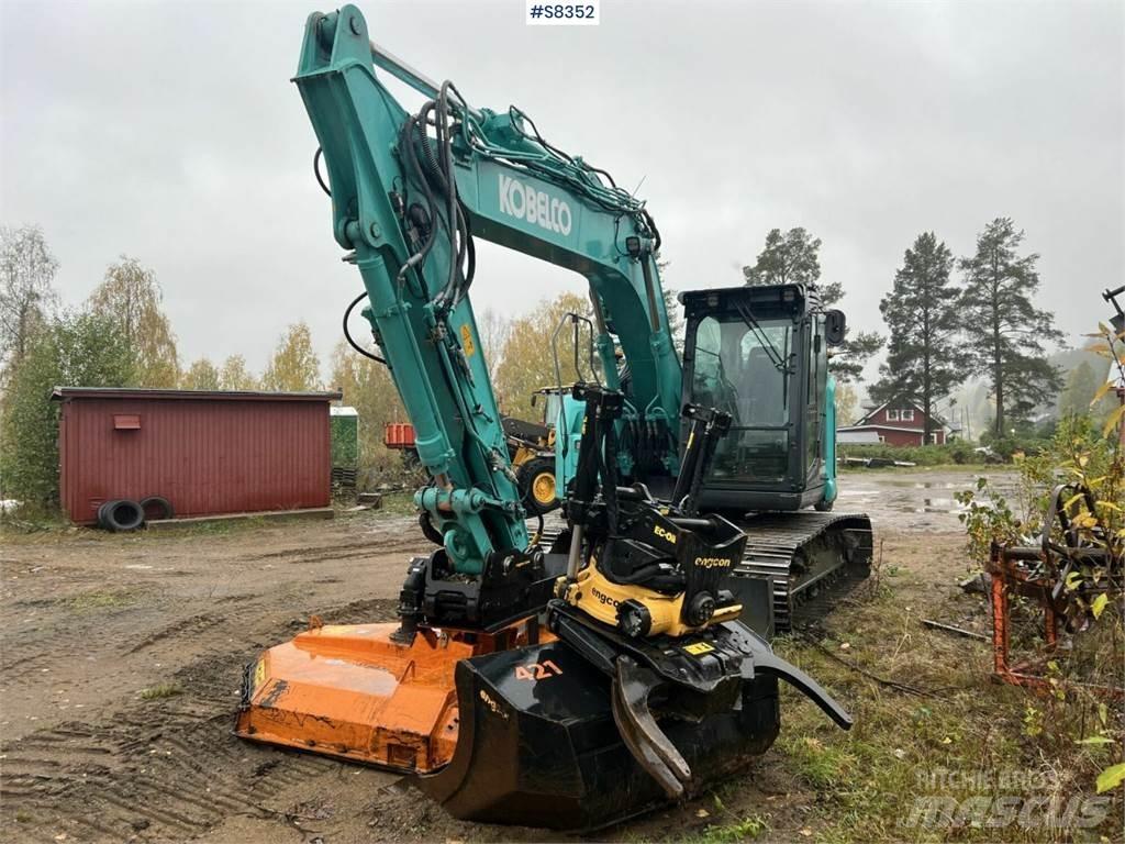 Kobelco SK140 SRLC-7 Kāpurķēžu ekskavatori