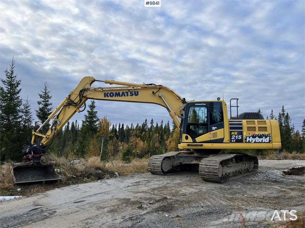 Komatsu HB 215 LC-2 Kāpurķēžu ekskavatori