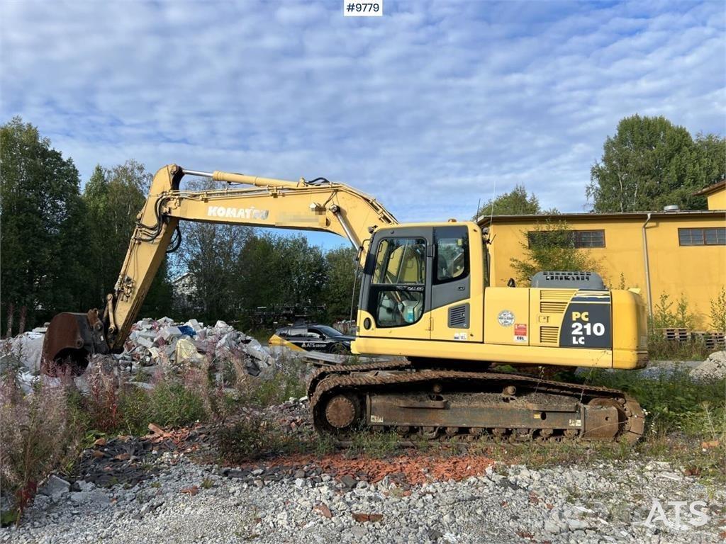 Komatsu PC210LC-8 Kāpurķēžu ekskavatori