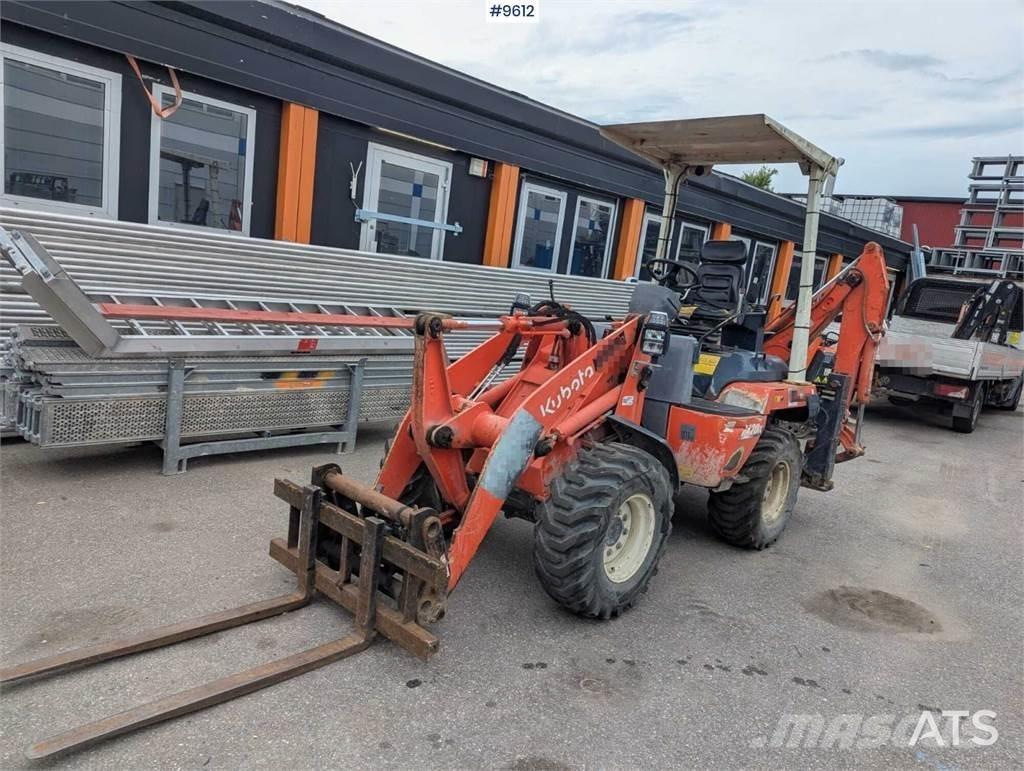 Kubota backhoe loader Ekskavatori-iekrāvēji