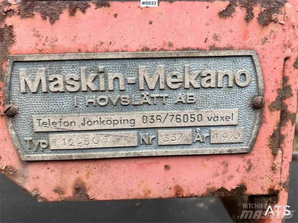  Maskinmekano T12-50T Citas sastāvdaļas
