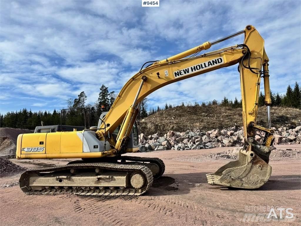 New Holland E385 Kāpurķēžu ekskavatori