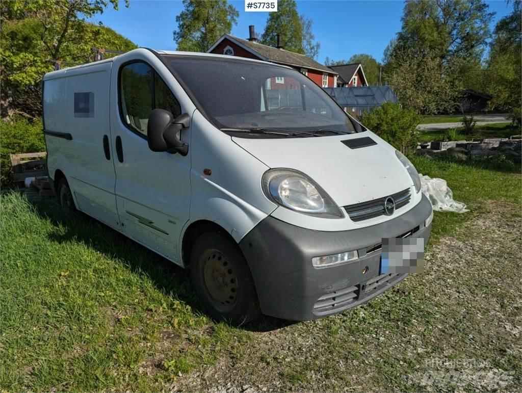 Opel Vivaro Būvniecība- Citi