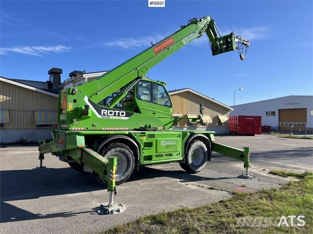  ROTO50 26SPLUS Teleskopiskie manipulatori