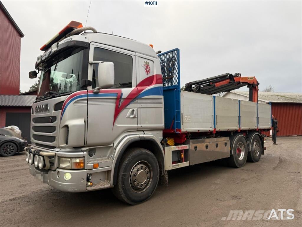 Scania G400 Smagās mašīnas ar celtni