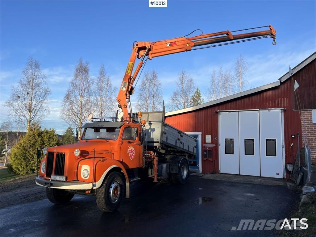 Scania L 86 S46 Smagās mašīnas ar celtni