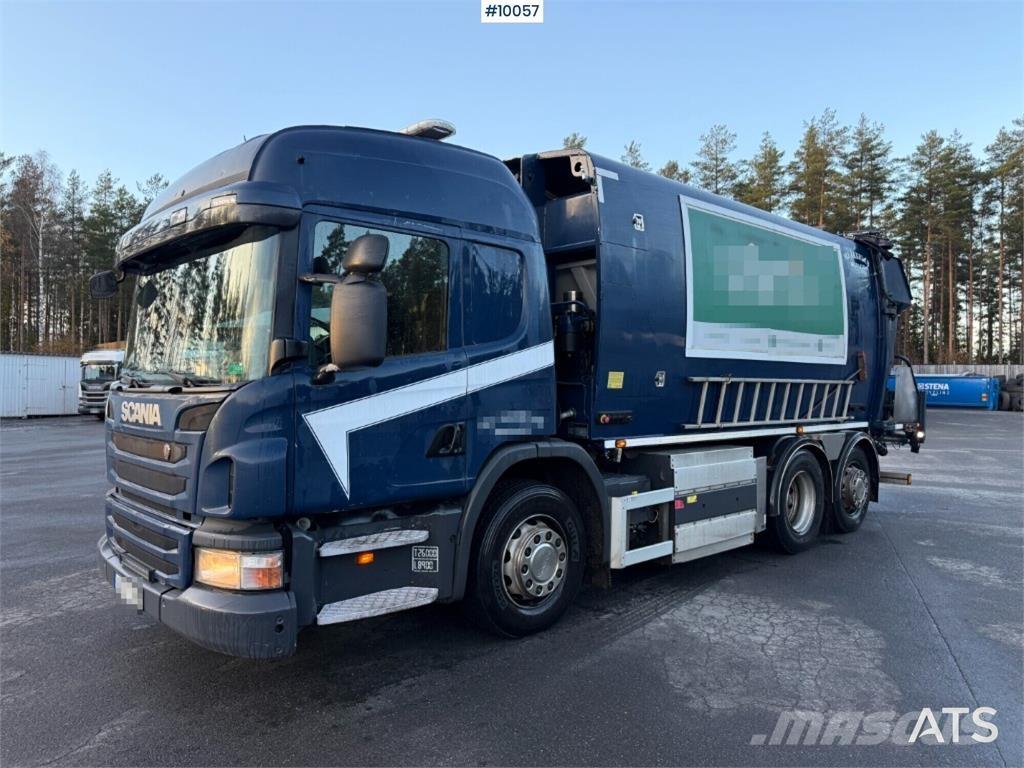 Scania P380 Atkritumu izvešanas transports