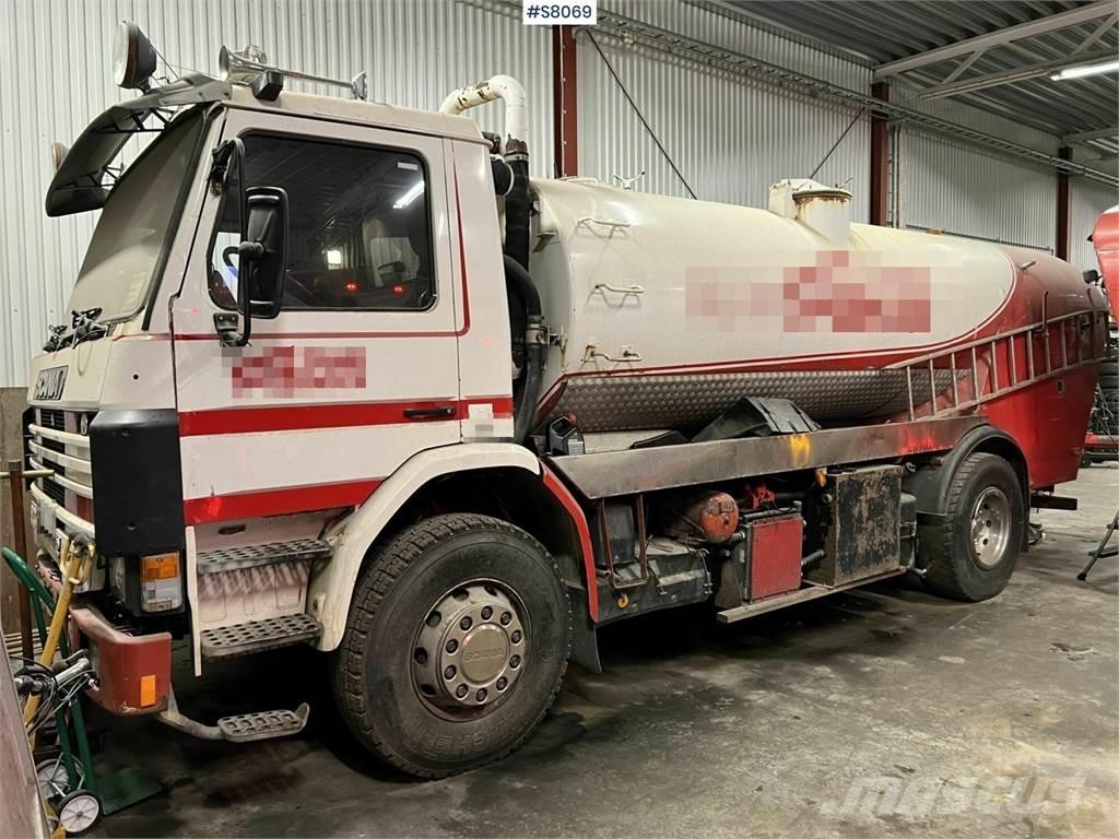 Scania P92H 4x2 Kombinētās vakumsūkņa mašīnas