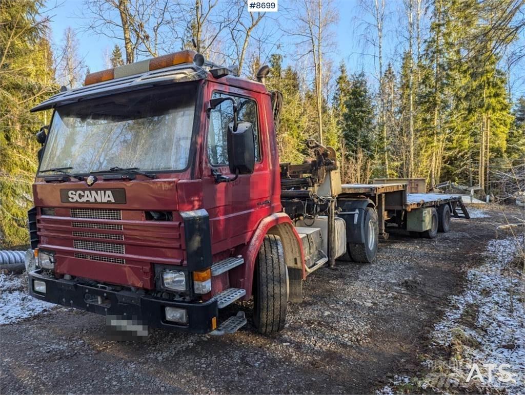 Scania P93 Smagās mašīnas ar celtni