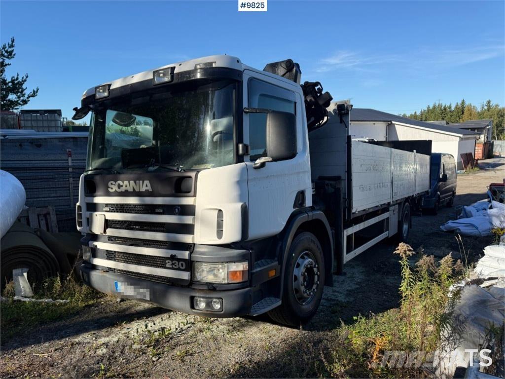 Scania P94GB4X2NZ230 Smagās mašīnas ar celtni