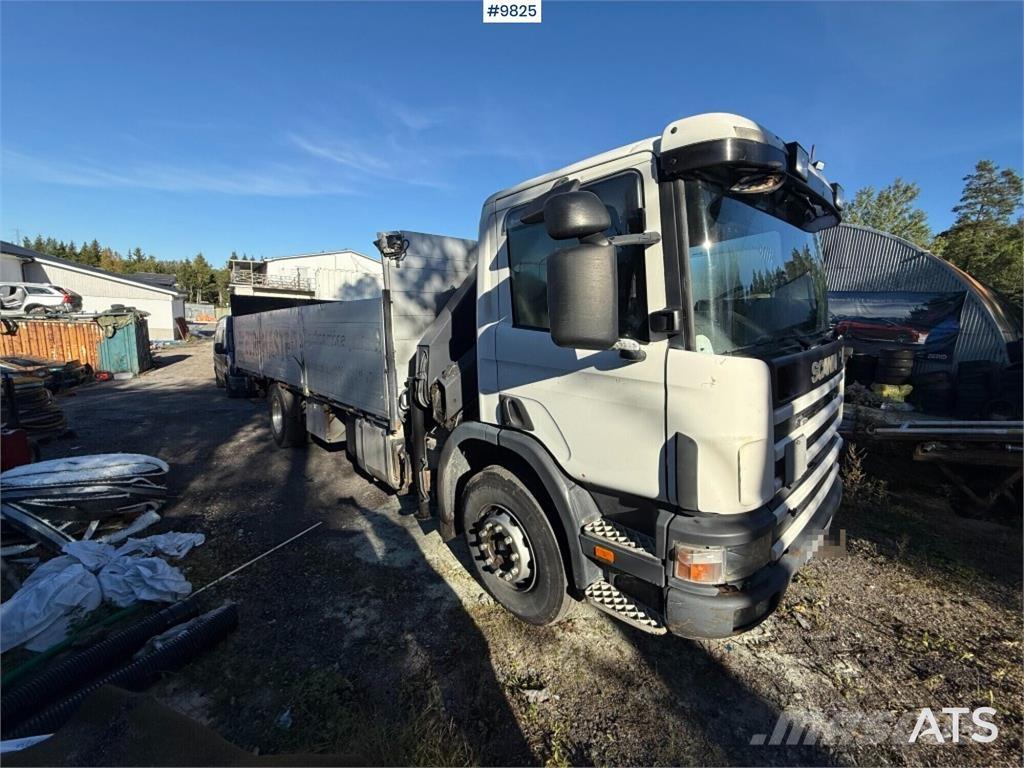 Scania P94GB4X2NZ230 Smagās mašīnas ar celtni
