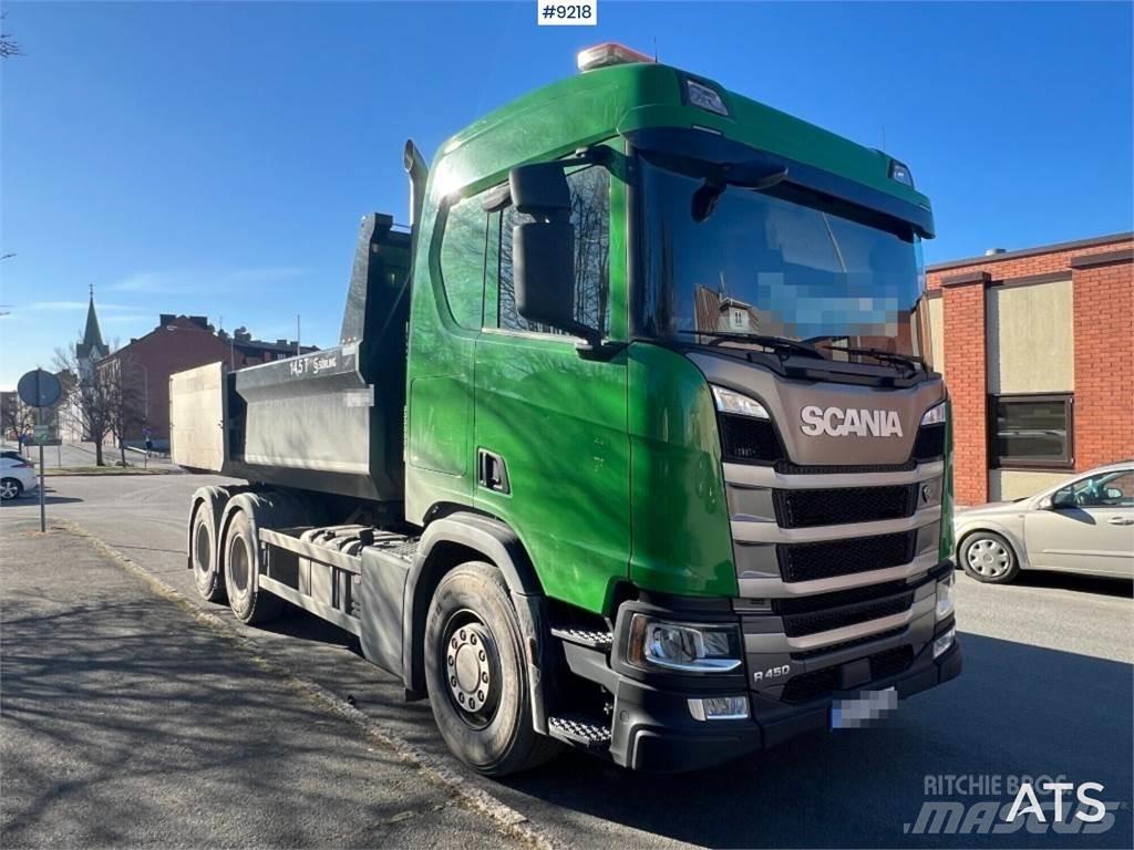 Scania R450B6X4NB Pašizgāzējs