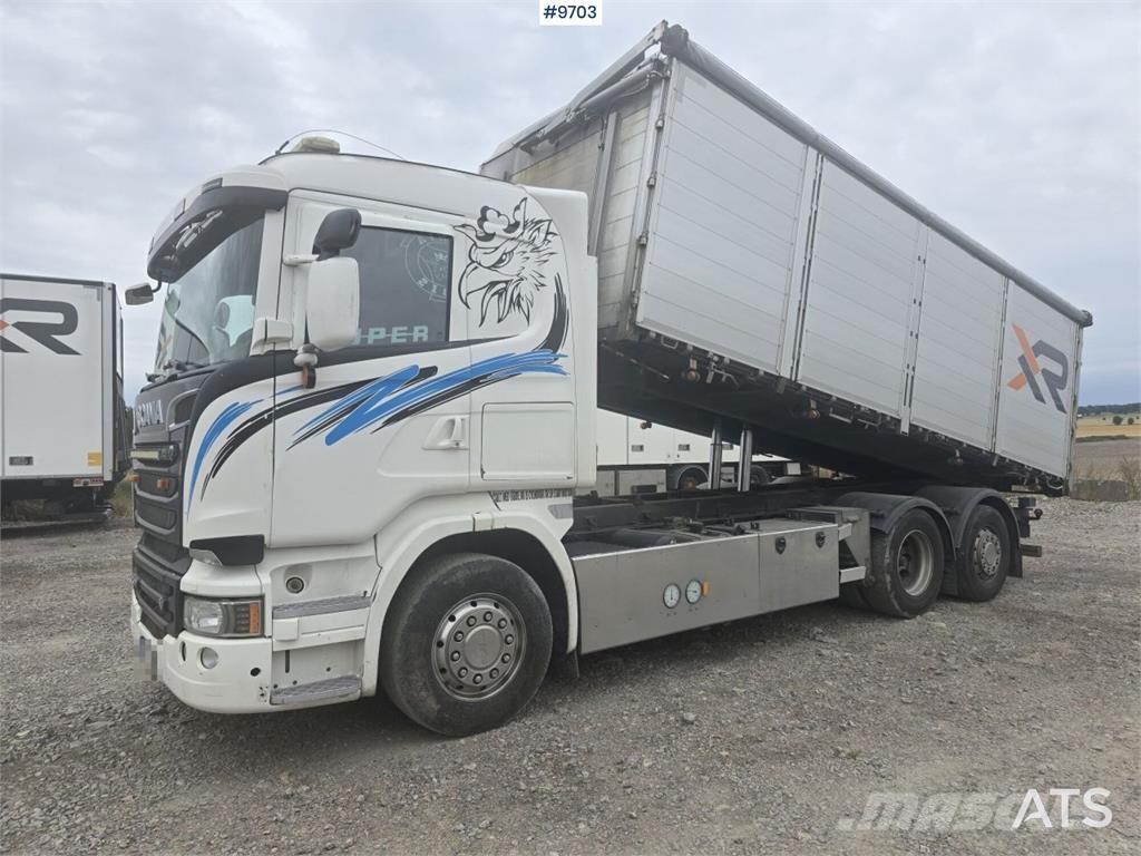 Scania R580 Pašizgāzējs