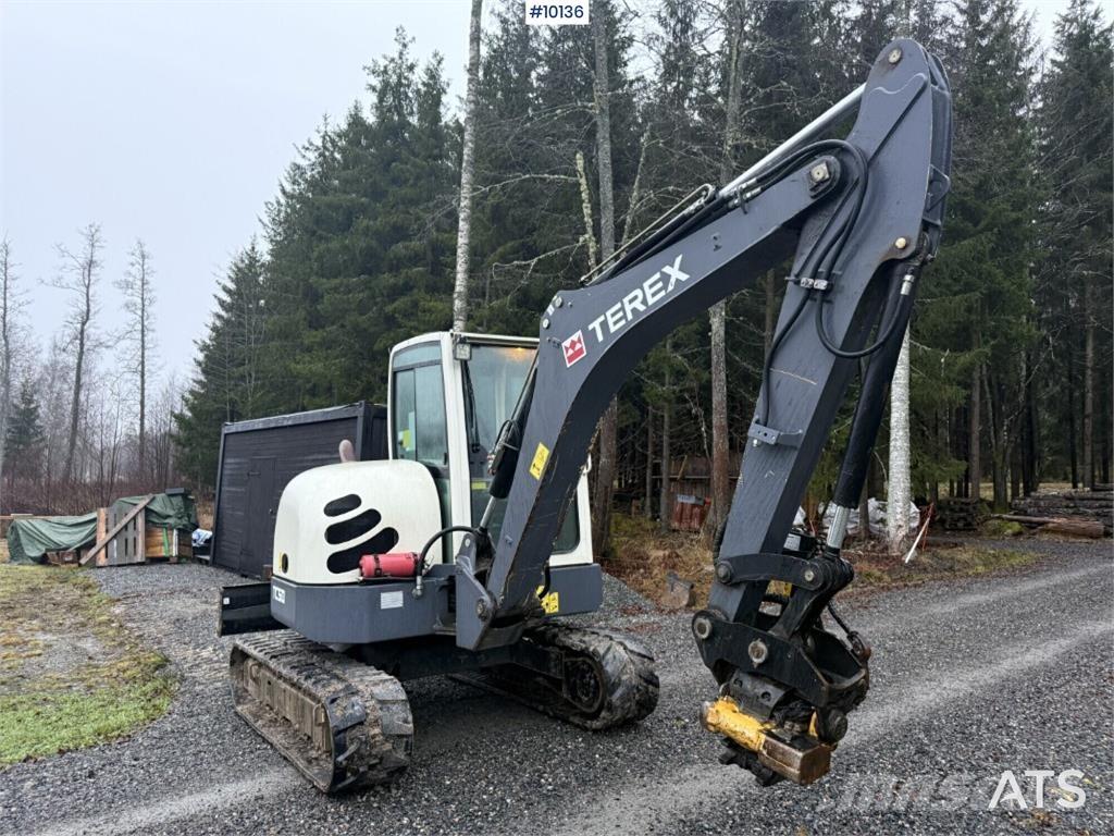 Terex TC50 Kāpurķēžu ekskavatori