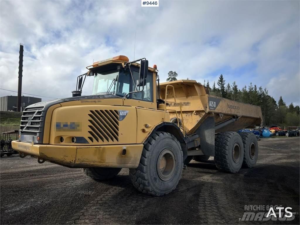 Volvo A25D Artikulētie pašizgāzēji