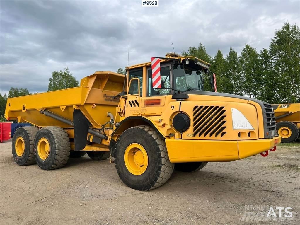 Volvo A25D Artikulētie pašizgāzēji