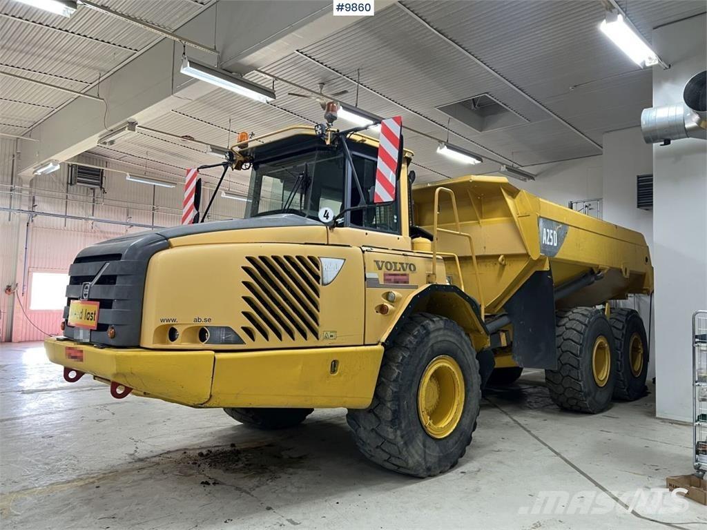 Volvo A25D Artikulētie pašizgāzēji