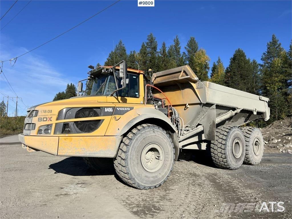Volvo A40G dump truck Artikulētie pašizgāzēji