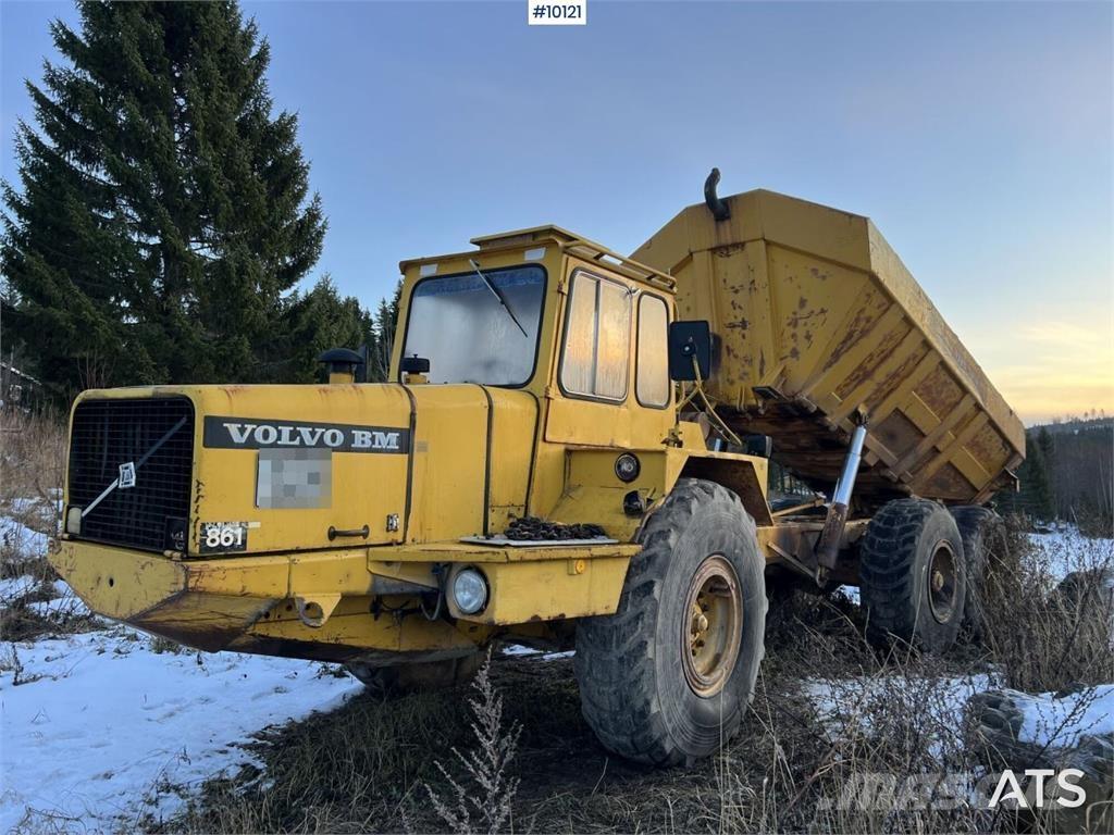 Volvo BM 861 Dumper Artikulētie pašizgāzēji