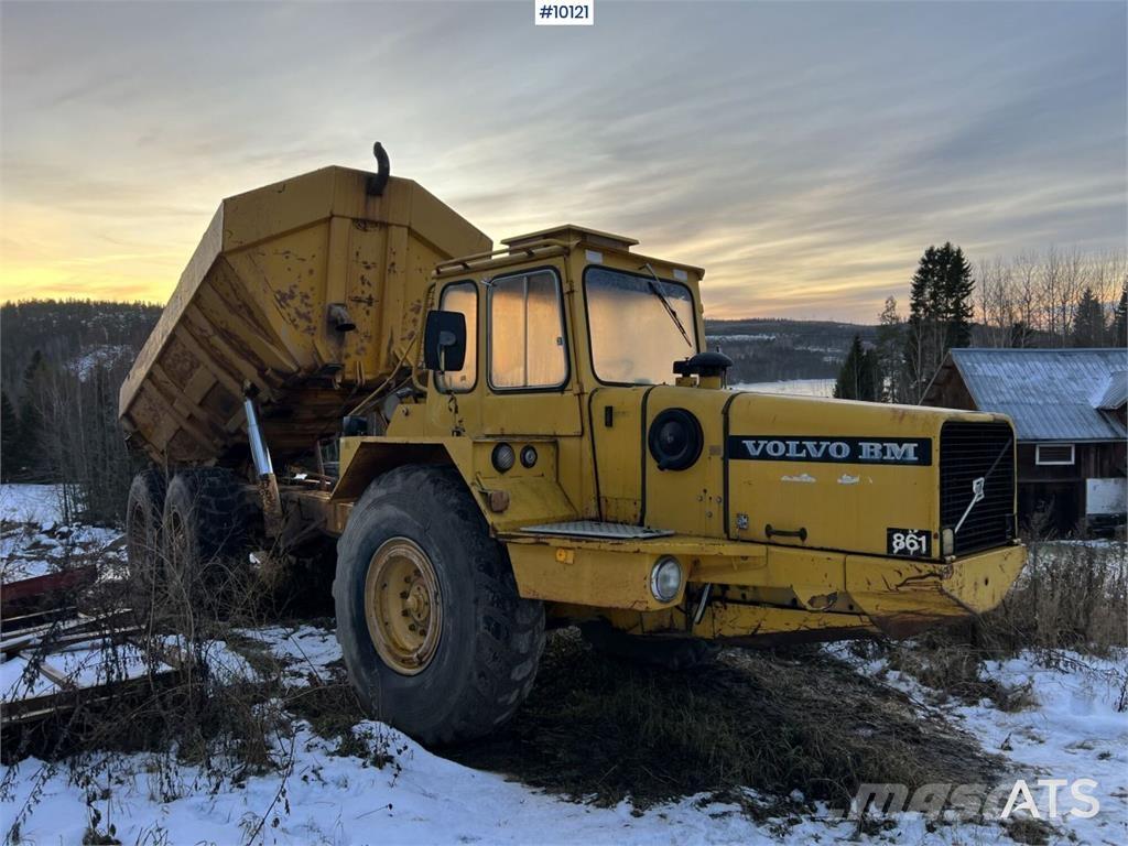 Volvo BM 861 Dumper Artikulētie pašizgāzēji