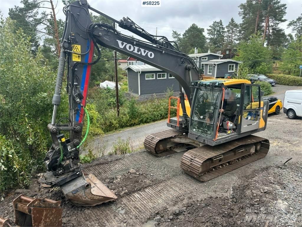 Volvo EC140EL Kāpurķēžu ekskavatori