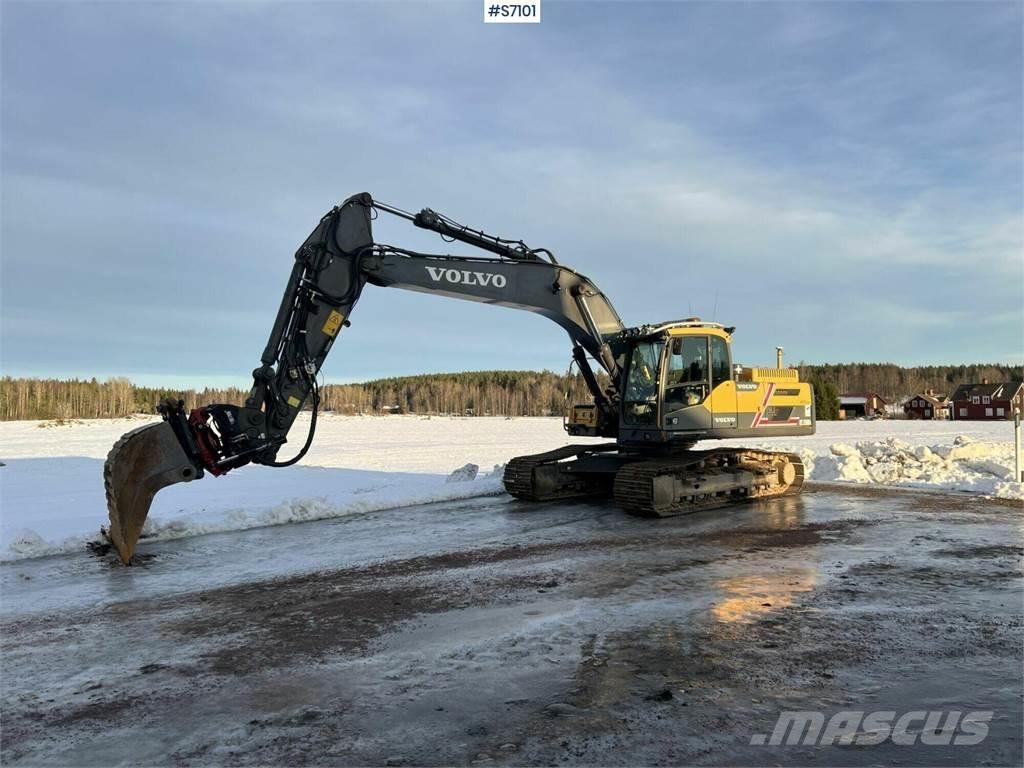 Volvo EC250DL Kāpurķēžu ekskavatori