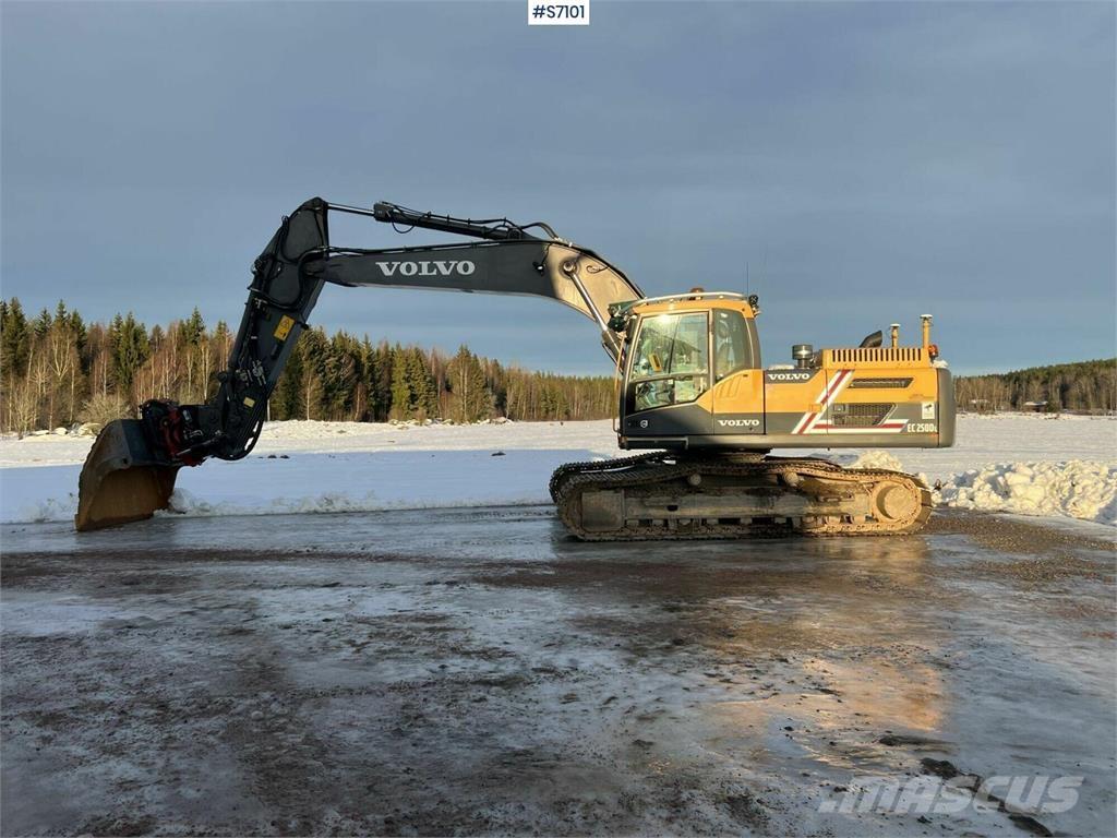 Volvo EC250DL Kāpurķēžu ekskavatori
