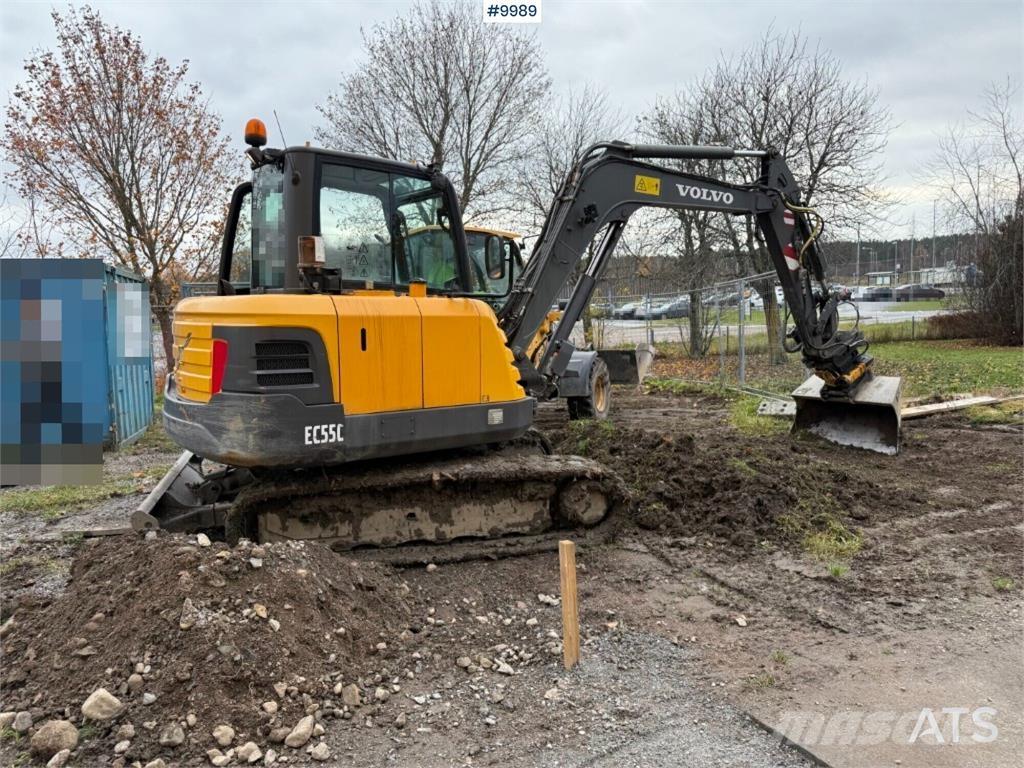 Volvo EC55C Mini ekskavatori < 7 t