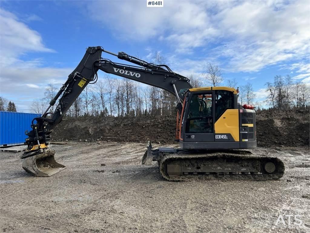 Volvo ECR145EL Kāpurķēžu ekskavatori