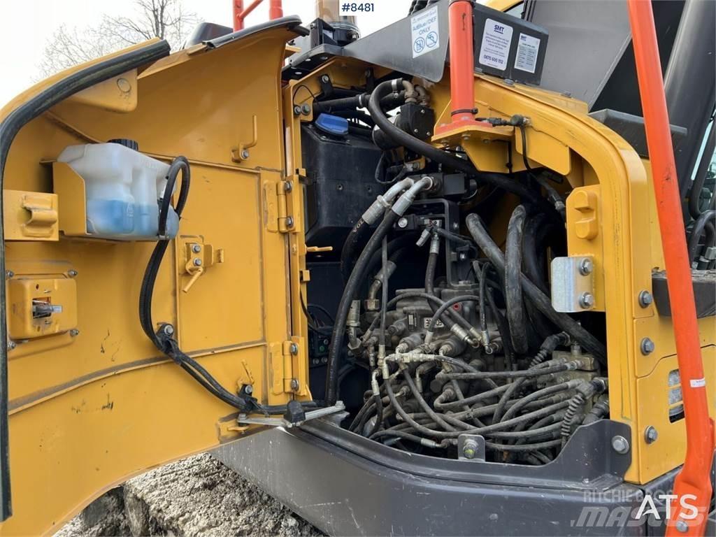Volvo ECR145EL Kāpurķēžu ekskavatori