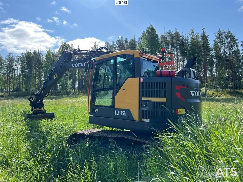 Volvo ECR145EL Kāpurķēžu ekskavatori