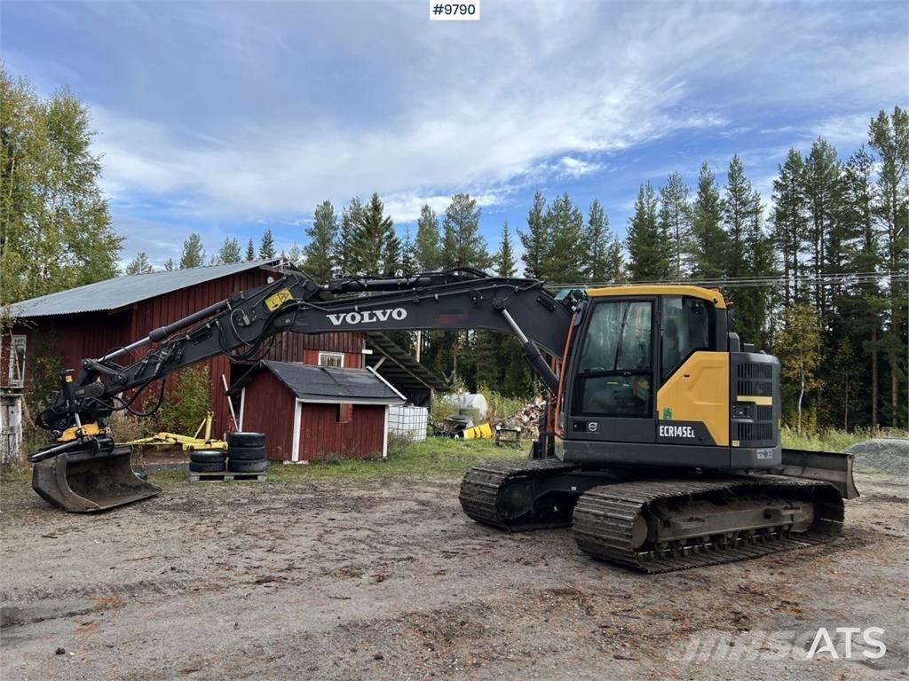 Volvo ECR145EL Kāpurķēžu ekskavatori